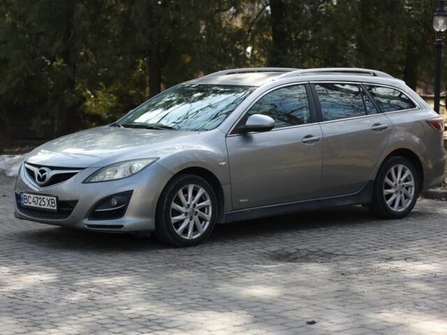 Серый Мазда 6, объемом двигателя 2.2 л и пробегом 215 тыс. км за 7000 $, фото 1 на Automoto.ua