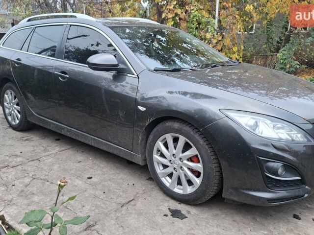 Серый Мазда 6, объемом двигателя 2.2 л и пробегом 297 тыс. км за 7500 $, фото 1 на Automoto.ua