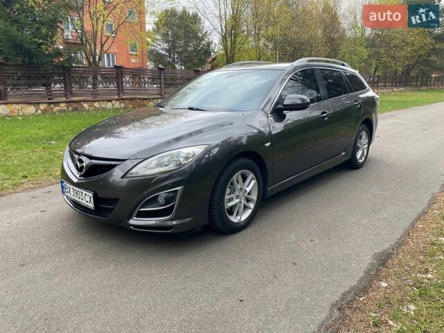 Серый Мазда 6, объемом двигателя 2.2 л и пробегом 195 тыс. км за 7800 $, фото 1 на Automoto.ua