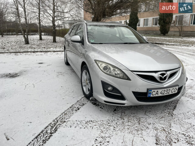 Серый Мазда 6, объемом двигателя 2.18 л и пробегом 210 тыс. км за 7500 $, фото 1 на Automoto.ua