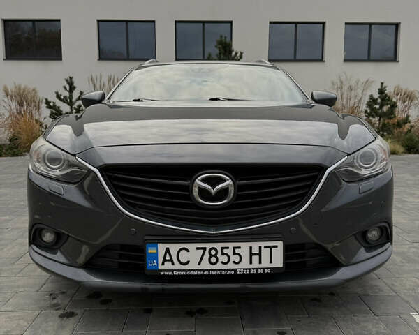 Серый Мазда 6, объемом двигателя 2.19 л и пробегом 214 тыс. км за 11999 $, фото 1 на Automoto.ua