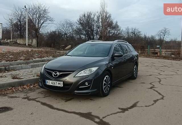 Серый Мазда 6, объемом двигателя 2.2 л и пробегом 324 тыс. км за 7900 $, фото 1 на Automoto.ua