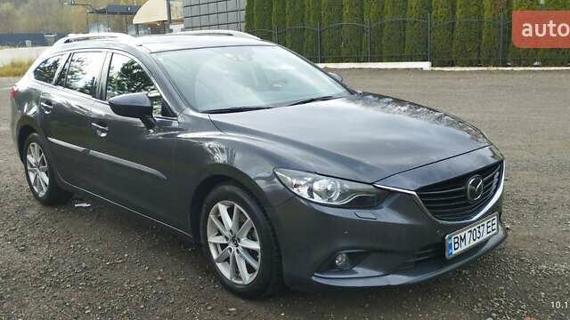 Серый Мазда 6, объемом двигателя 2.19 л и пробегом 232 тыс. км за 10200 $, фото 1 на Automoto.ua