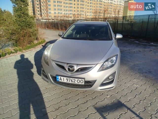 Серый Мазда 6, объемом двигателя 2.18 л и пробегом 225 тыс. км за 4500 $, фото 1 на Automoto.ua