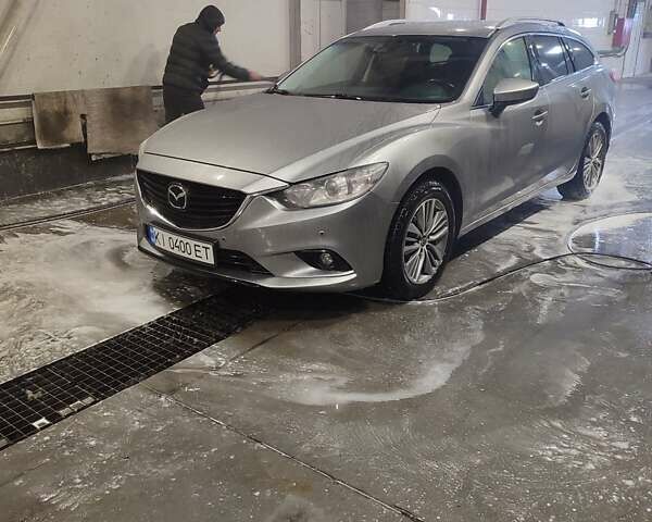 Серый Мазда 6, объемом двигателя 2.19 л и пробегом 243 тыс. км за 10300 $, фото 1 на Automoto.ua