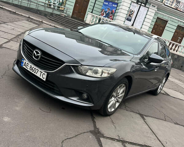 Серый Мазда 6, объемом двигателя 2.19 л и пробегом 229 тыс. км за 9500 $, фото 1 на Automoto.ua
