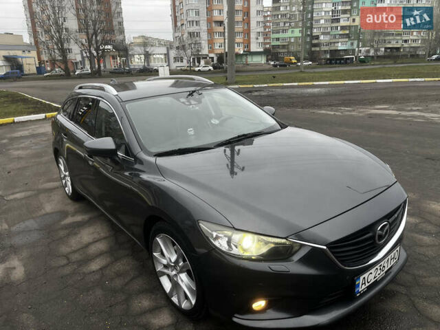 Серый Мазда 6, объемом двигателя 2.18 л и пробегом 253 тыс. км за 9200 $, фото 1 на Automoto.ua
