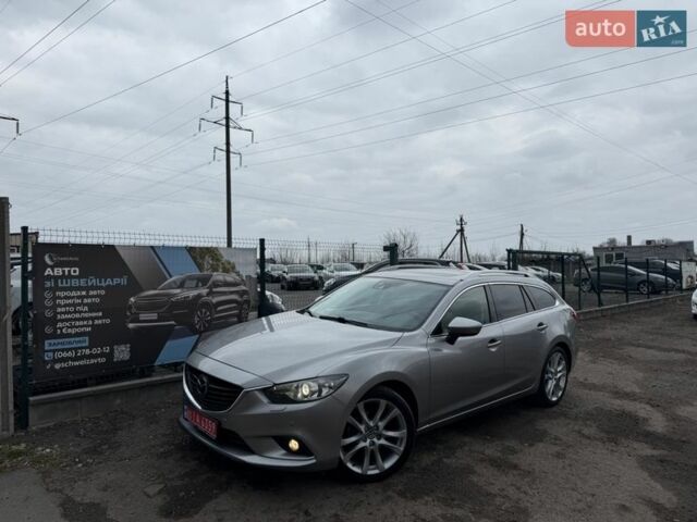 Серый Мазда 6, объемом двигателя 2.19 л и пробегом 210 тыс. км за 12999 $, фото 1 на Automoto.ua