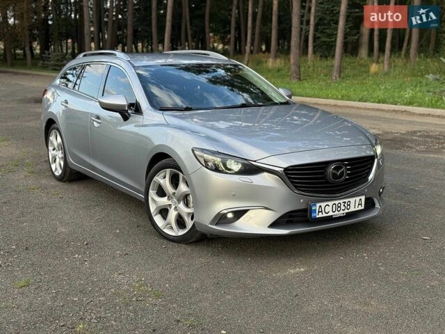Серый Мазда 6, объемом двигателя 2.19 л и пробегом 266 тыс. км за 12500 $, фото 1 на Automoto.ua