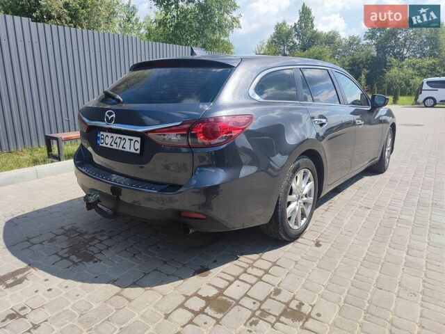 Сірий Мазда 6, об'ємом двигуна 2.19 л та пробігом 220 тис. км за 12800 $, фото 1 на Automoto.ua