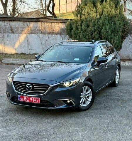 Серый Мазда 6, объемом двигателя 2.2 л и пробегом 210 тыс. км за 14300 $, фото 1 на Automoto.ua