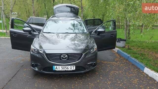 Серый Мазда 6, объемом двигателя 2.2 л и пробегом 180 тыс. км за 16500 $, фото 1 на Automoto.ua