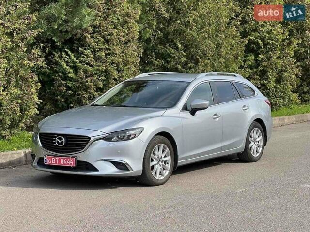 Серый Мазда 6, объемом двигателя 2.19 л и пробегом 165 тыс. км за 15500 $, фото 1 на Automoto.ua