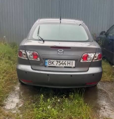 Серый Мазда 6, объемом двигателя 2 л и пробегом 370 тыс. км за 1400 $, фото 1 на Automoto.ua