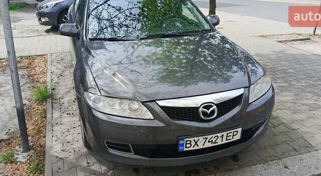 Серый Мазда 6, объемом двигателя 2 л и пробегом 194 тыс. км за 3300 $, фото 1 на Automoto.ua