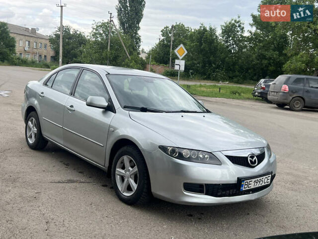Серый Мазда 6, объемом двигателя 2 л и пробегом 240 тыс. км за 3100 $, фото 1 на Automoto.ua
