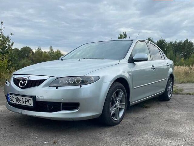 Серый Мазда 6, объемом двигателя 2 л и пробегом 263 тыс. км за 4900 $, фото 1 на Automoto.ua