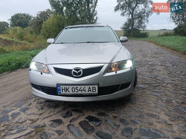 Сірий Мазда 6, об'ємом двигуна 2.3 л та пробігом 227 тис. км за 4600 $, фото 1 на Automoto.ua