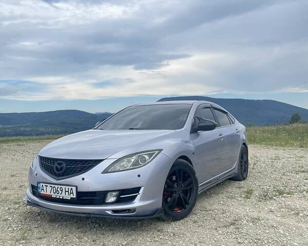 Серый Мазда 6, объемом двигателя 2 л и пробегом 195 тыс. км за 6600 $, фото 1 на Automoto.ua