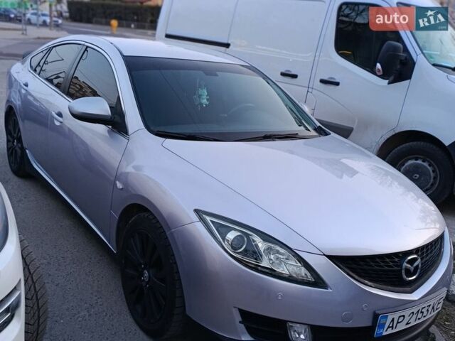 Серый Мазда 6, объемом двигателя 1.8 л и пробегом 214 тыс. км за 6000 $, фото 1 на Automoto.ua