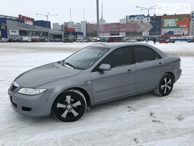 Серый Мазда 6, объемом двигателя 2 л и пробегом 232 тыс. км за 4700 $, фото 1 на Automoto.ua