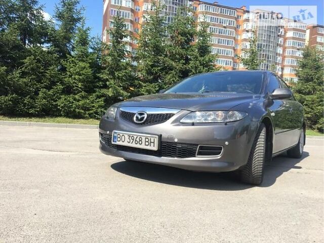 Сірий Мазда 6, об'ємом двигуна 2 л та пробігом 220 тис. км за 8100 $, фото 1 на Automoto.ua