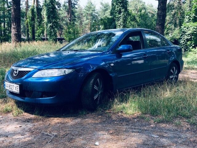 Синій Мазда 6, об'ємом двигуна 2 л та пробігом 253 тис. км за 4500 $, фото 1 на Automoto.ua