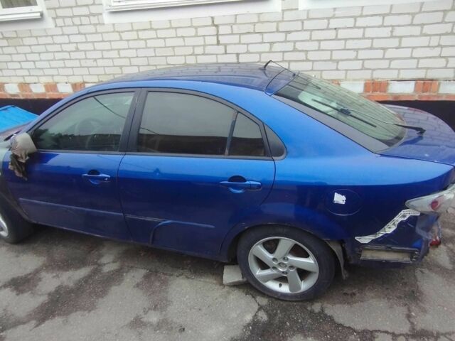 Синий Мазда 6, объемом двигателя 2 л и пробегом 260 тыс. км за 800 $, фото 1 на Automoto.ua