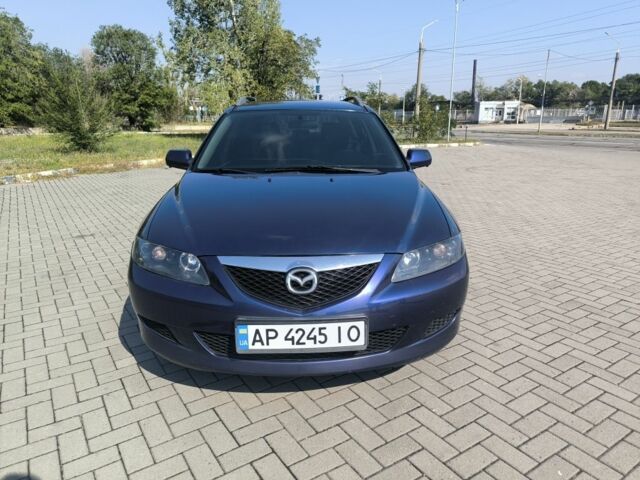 Синий Мазда 6, объемом двигателя 1.8 л и пробегом 220 тыс. км за 3799 $, фото 1 на Automoto.ua