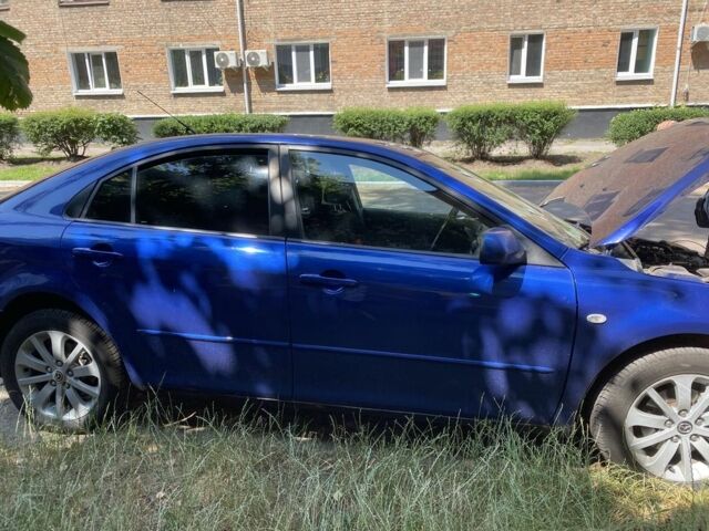 Синій Мазда 6, об'ємом двигуна 2 л та пробігом 300 тис. км за 2000 $, фото 1 на Automoto.ua