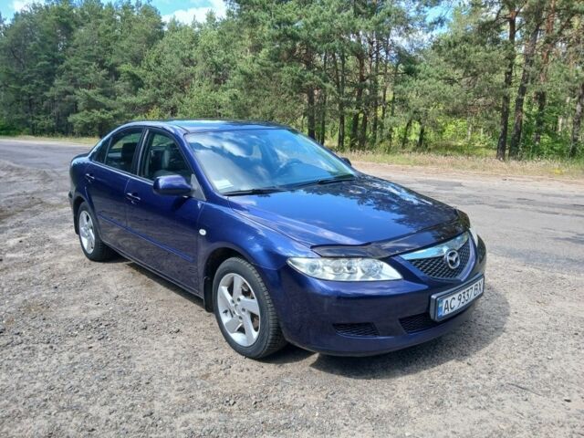 Синій Мазда 6, об'ємом двигуна 2 л та пробігом 300 тис. км за 3400 $, фото 1 на Automoto.ua