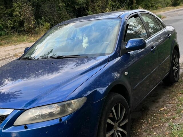 Синий Мазда 6, объемом двигателя 2.3 л и пробегом 300 тыс. км за 3500 $, фото 1 на Automoto.ua