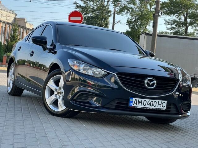 Синий Мазда 6, объемом двигателя 2.5 л и пробегом 230 тыс. км за 11012 $, фото 1 на Automoto.ua
