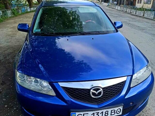 Синий Мазда 6, объемом двигателя 2 л и пробегом 211 тыс. км за 5000 $, фото 1 на Automoto.ua