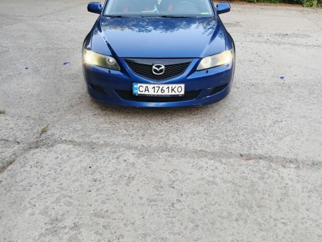 Синий Мазда 6, объемом двигателя 1.8 л и пробегом 331 тыс. км за 2900 $, фото 1 на Automoto.ua