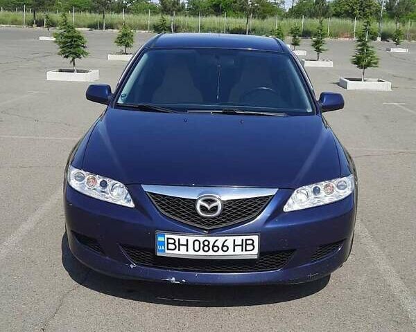 Синій Мазда 6, об'ємом двигуна 2 л та пробігом 386 тис. км за 4500 $, фото 1 на Automoto.ua