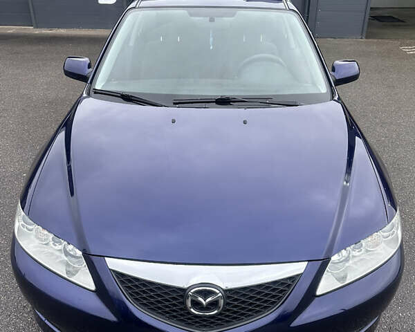 Синий Мазда 6, объемом двигателя 1.8 л и пробегом 168 тыс. км за 5000 $, фото 1 на Automoto.ua