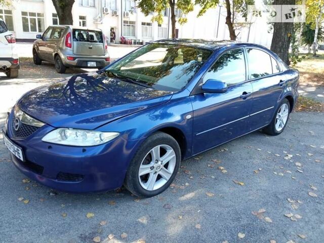 Синій Мазда 6, об'ємом двигуна 2 л та пробігом 193 тис. км за 3300 $, фото 1 на Automoto.ua