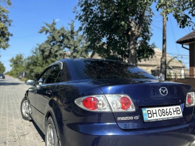 Синий Мазда 6, объемом двигателя 2 л и пробегом 389 тыс. км за 3980 $, фото 1 на Automoto.ua