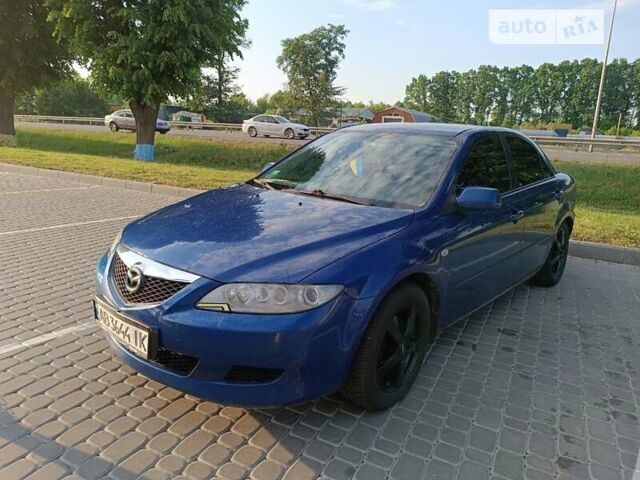 Синий Мазда 6, объемом двигателя 2 л и пробегом 364 тыс. км за 4300 $, фото 1 на Automoto.ua