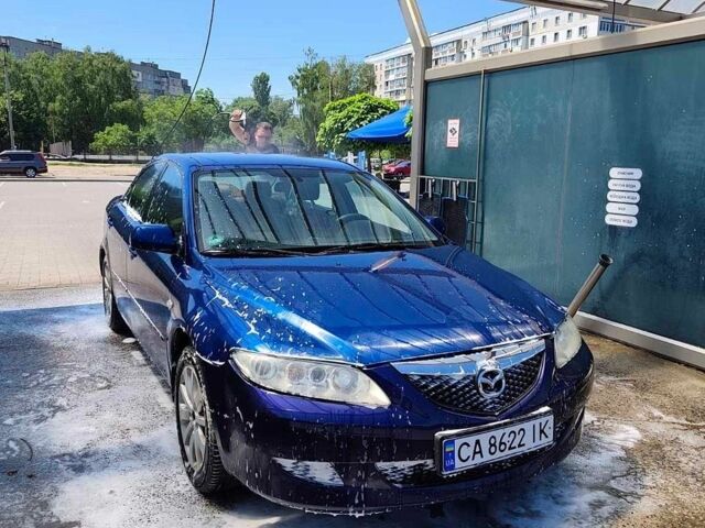Синий Мазда 6, объемом двигателя 2.26 л и пробегом 270 тыс. км за 2700 $, фото 1 на Automoto.ua