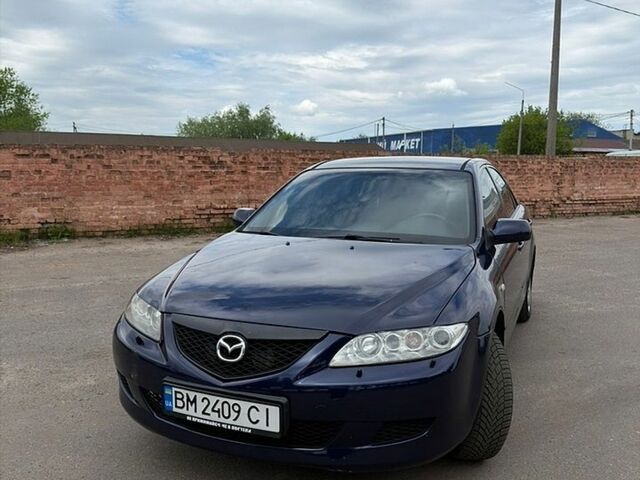 Синий Мазда 6, объемом двигателя 2 л и пробегом 320 тыс. км за 3500 $, фото 1 на Automoto.ua