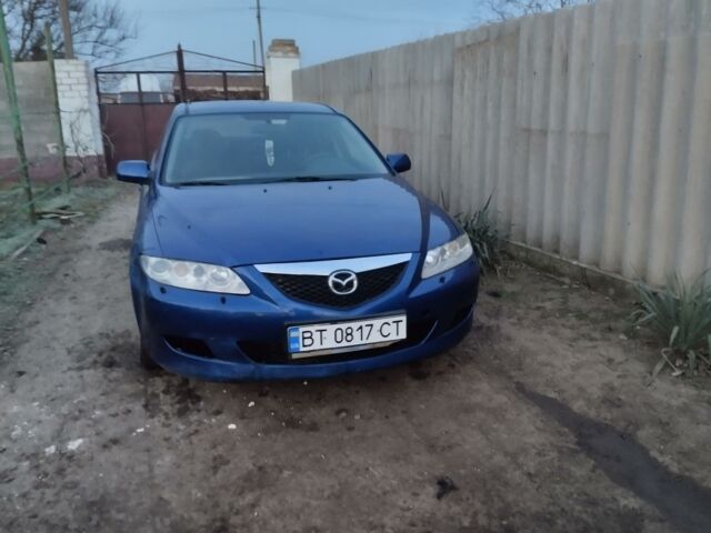 Синий Мазда 6, объемом двигателя 1.9 л и пробегом 200 тыс. км за 2300 $, фото 1 на Automoto.ua