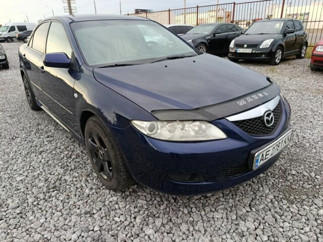 Синий Мазда 6, объемом двигателя 2 л и пробегом 228 тыс. км за 2988 $, фото 1 на Automoto.ua