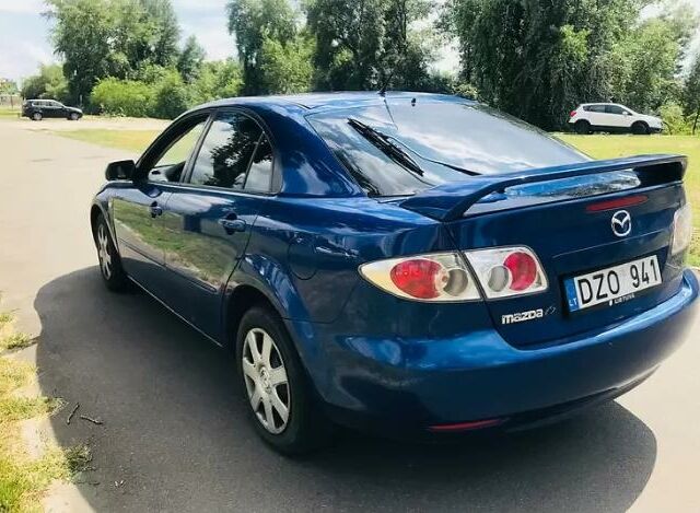 Синий Мазда 6, объемом двигателя 1.8 л и пробегом 280 тыс. км за 2300 $, фото 1 на Automoto.ua