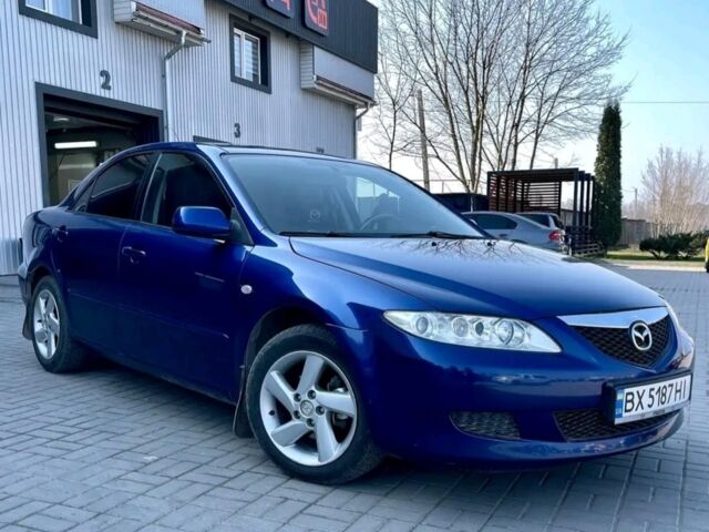 Синий Мазда 6, объемом двигателя 1.8 л и пробегом 328 тыс. км за 4000 $, фото 1 на Automoto.ua