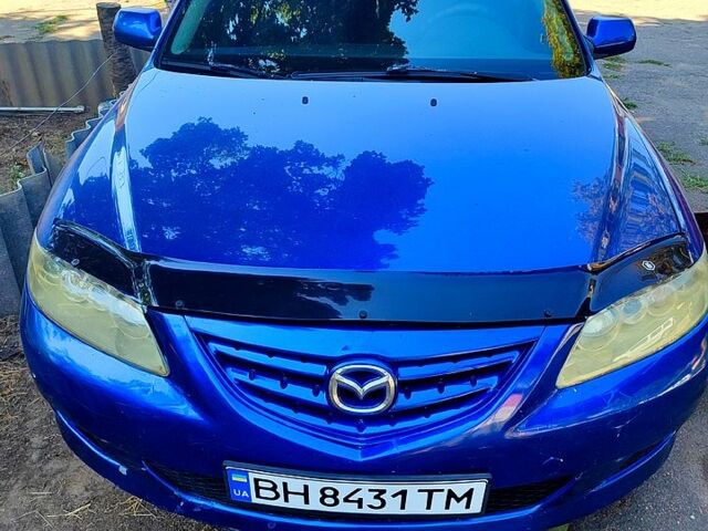Синий Мазда 6, объемом двигателя 2 л и пробегом 307 тыс. км за 2500 $, фото 1 на Automoto.ua