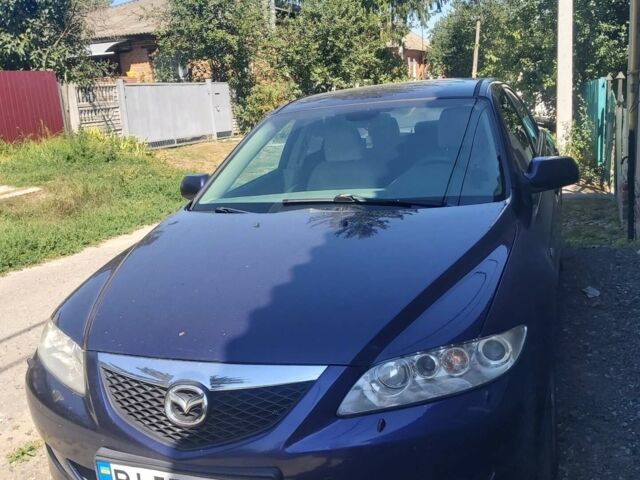 Синій Мазда 6, об'ємом двигуна 2 л та пробігом 275 тис. км за 4000 $, фото 1 на Automoto.ua