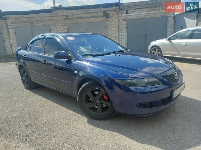 Синий Мазда 6, объемом двигателя 1.99 л и пробегом 290 тыс. км за 5000 $, фото 1 на Automoto.ua