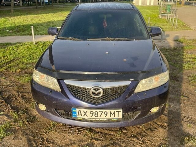 Синій Мазда 6, об'ємом двигуна 2 л та пробігом 200 тис. км за 3400 $, фото 1 на Automoto.ua